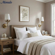 Aplique de pared metálico botánico Roven Luz de pared metálica de inspiración vintage para pasillo y dormitorio